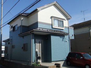 茨城県　H様邸　屋根・外壁塗装事例