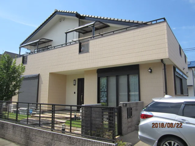 外壁塗装 遮熱防水プラン施工事例